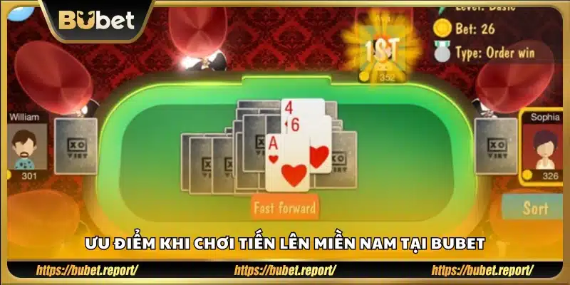 Lý do nên chọn chơi Tiến Lên Miền Nam tại Bubet