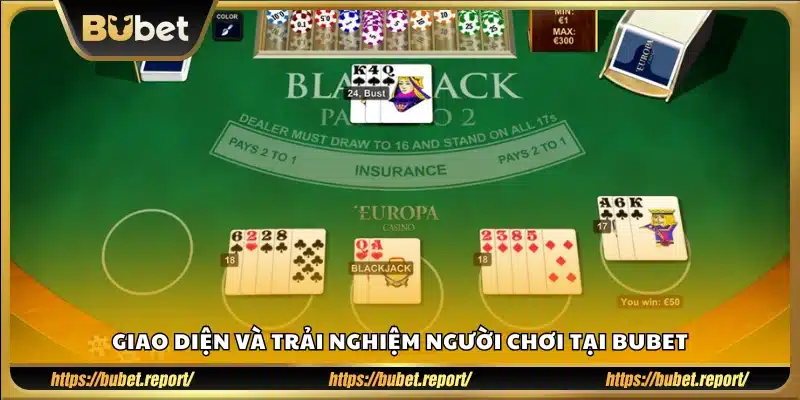 Thiết kế giao diện trực quan, dễ thao tác tại Bubet