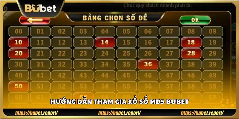 Hướng dẫn đặt cược và nhận thưởng khi chơi xổ số siêu tốc MD5